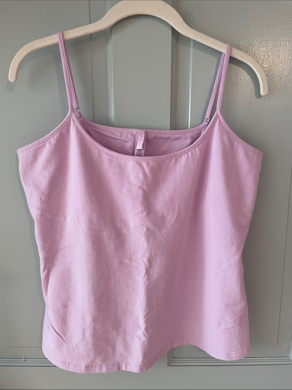 SKIMS Cotton Jersey Scoop Neck Cami Adjustable Straps XL